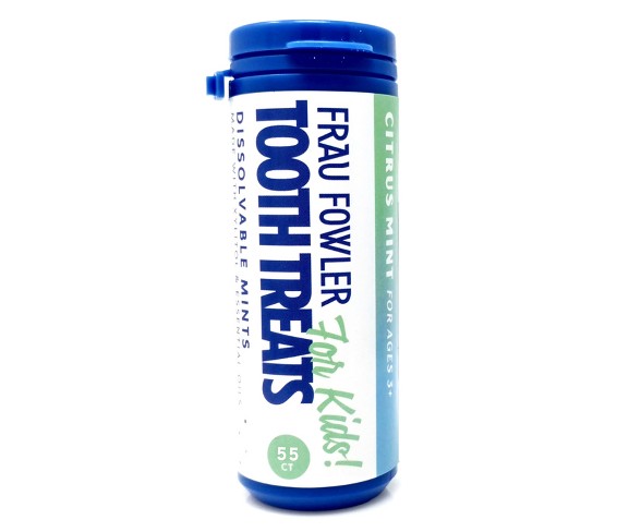 Frau Fowler Peppermint Breath Freshener for kids - 55ct