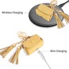 HTUTWOO Apple AirPods Pro Case Cover Genuine Leather Case with a Couple of Drooping Tassels for Apple Airpods Pro/Pro2 - 3 of 4