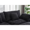 NicBex Couches for Living Room Corner Sleeper Sofa Comfy Corduroy Upholstered L-Shaped Deep Seat Sofa Couch with 6 Cushions Pillows - 4 of 4