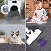 Washable Bathroom Rug,Ultra-Thin Non-Slip Modern Solid Carpet for Entrance, Kitchen & Bathroom - 3 of 4