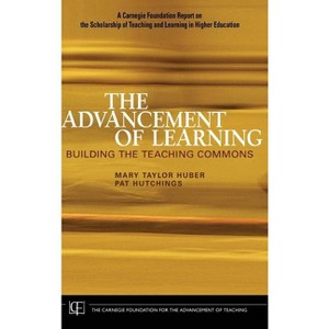 The Advancement of Learning - (Jossey-Bass/Carnegie Foundation for the Advancement of Teach) by  Mary Taylor Huber & Pat Hutchings (Hardcover) - 1 of 1