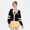 Women's Game Day V-Neck Button-Front Cardigan - Wild Fable™ - 2 of 3