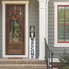 Courtside Market Autumn Arrangement & Holiday greens I 7x40 Double-Sided Porch Sign - 2 of 3