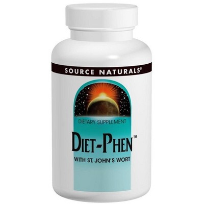 Diet-Phen Classic With St. John's Wort by Source Naturals, Inc.  -  90 Tablet