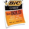 BIC Cristal Xtra Bold Stick Ballpoint Pen  Bold 1.6mm  Assorted Ink/Barrel  24/Pack MSBAPP241AST - image 4 of 4
