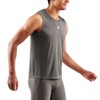SKINS SERIES-3 MEN'S TANK TOP CHARCOAL - 3 of 4