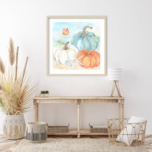Amanti Art 33"x33" Harvest by The Sea V by Cynthia Coulter Wood Framed Wall Art Print - 1 of 4