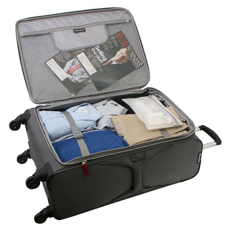 SWISSGEAR Checklite Softside Medium Checked Suitcase, 3 of 8