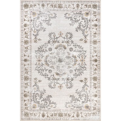 nuLOOM Arwen SpinClean Machine Washable Stain-Resistant Area Rug