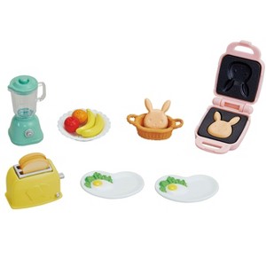 Calico Critters Breakfast Playset, Dollhouse Furniture and Accessories with "Working" Features - 1 of 4