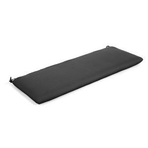 Casual Cushion Sunbrella Fabric 1-Piece Indoor/Outdoor Bench Cushion, 48"W x 18"L - 1 of 4