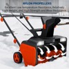 15Amp Corded Electric Snow Blower, 20-Inch Clearing Width, Single-Hand Operation, Throws Snow Up to 20 Ft, for Driveway, Sidewalk, Patio - 3 of 4