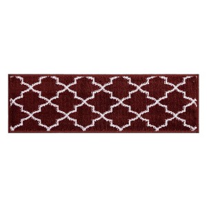 Sussexhome Stair Treads Trellisville Collection Contemporary and Soft, Adhesive Tape, 9" X 28" , Pack of 4/7/13/15 - 1 of 4