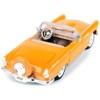 1956 Ford Thunderbird Orange 1/24 Diecast Car Model by Motormax - 3 of 3