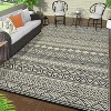 Coucheta Reversible Outdoor Rug , Waterproof Plastic Straw Patio Mat for Camping, RV & Deck, Easy Clean & Portable,Multi-Color & Size - 2 of 4