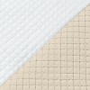 Collections Etc Lacey Scalloped Edge Reversible Quilted Furniture Protector - 4 of 4