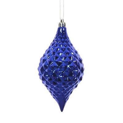 Vickerman 6" x 3" Shiny Diamond Drop Christmas Ornament