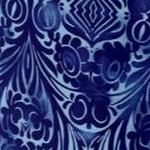 dusty indigo scroll