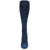 Memoi Women's Floral Cotton Blend 15-20mmHg Graduated Compression Knee Socks - 2 of 4