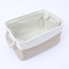 Unique Bargains Fabric Collapsible Sturdy Spacious Storage Bins 3 Pcs - 3 of 4