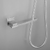 Shower System 10 Inch Square Bathroom Luxury Rain Mixer Shower Combo Set - 4 of 4