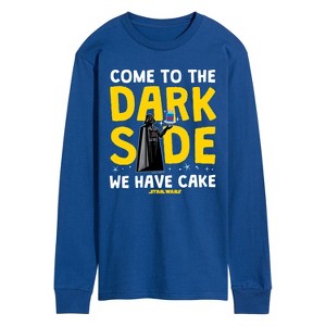 Men's - Star Wars - Come To The Dark Side Long Sleeve Graphic T-Shirt - 1 of 3