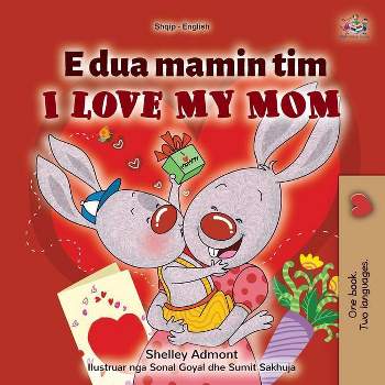 I Love My Mom (Albanian English Bilingual Children's Book) - (Albanian English Bilingual Collection) Large Print (Paperback)
