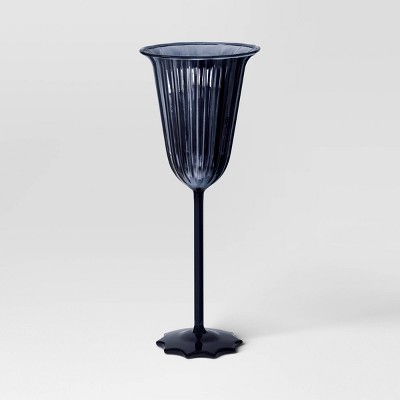 9.47oz Champagne Glass Black - Threshold™
