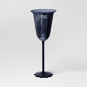 9.47oz Champagne Glass Black - Threshold™ - 1 of 3