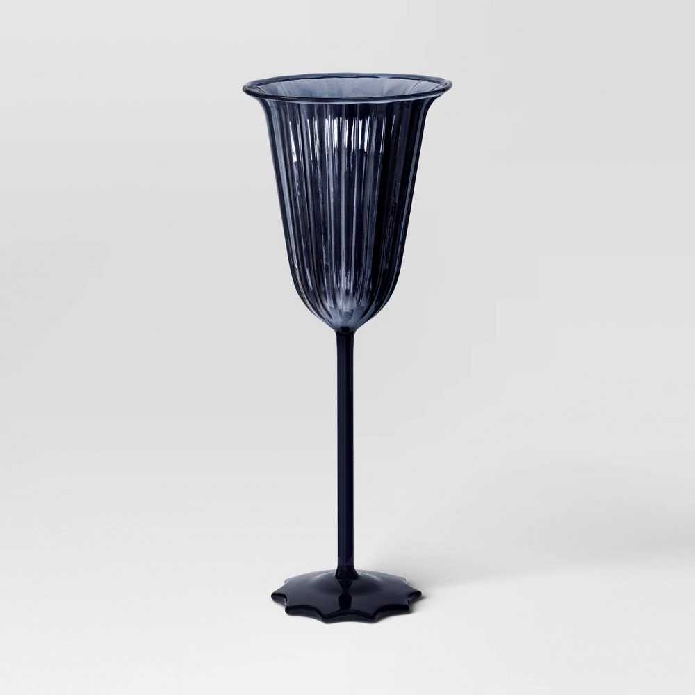 9.47oz Champagne Glass Black - Threshold™