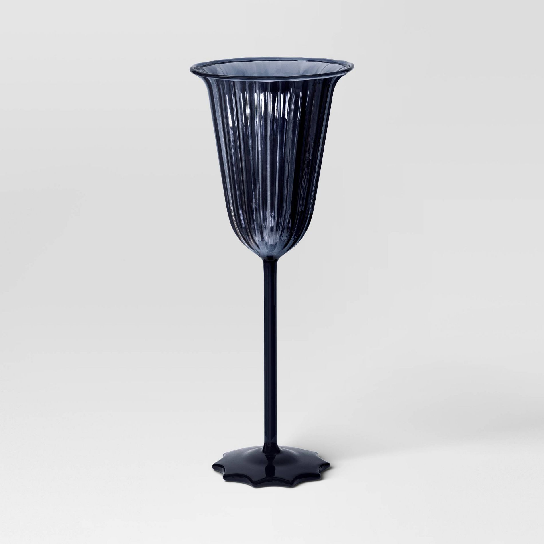 9.47oz Champagne Glass Black - Threshold™