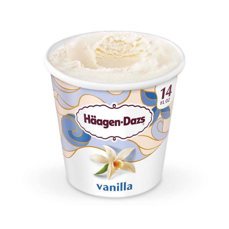 Haagen-Dazs Vanilla Ice Cream - 14oz, 1 of 9