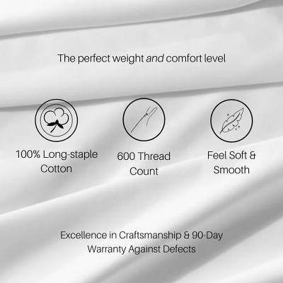 Sage King 600 Thread Count Egyptian Cotton Sheet Set