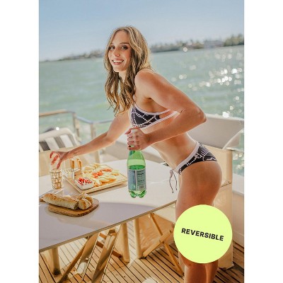 Sporti Sporti x Emma Weyant Saint-Tropez Pearl Danielle Reversible Bikini Bottom Pearl & Black Medium