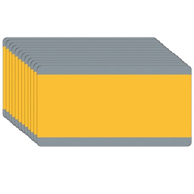 Peach Plastic Reading Guide Strips for All Ages, Pack of 12