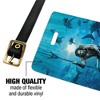 Aquaman Movie My Other Ride Is A Shark Luggage ID Tags Set of 2 - 2 of 4