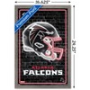 Trends International NFL Atlanta Falcons - Neon Helmet 23 Framed Wall Poster Prints - image 3 of 4