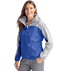 Cutter & Buck Charter Eco Recycled Womens Anorak Jacket - 1 of 2
