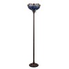 Chloe Lighting Sunniva Dragonfly-Style 1 Light Torchiere Floor Lamp 14" Wide - 2 of 4