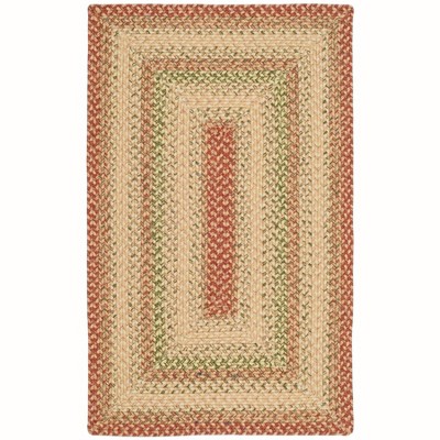 Blossom BLM913 Hand Hooked Accent Rug - Rust/Multi - 2'x3' - Safavieh