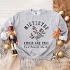 Simply Sage Market Women's Graphic Sweatshirt Mistletoe Kisses Are Free - 3 of 4
