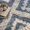 Nourison Oslo Shag Geometric Machine Woven Indoor Area Rug - 3 of 4