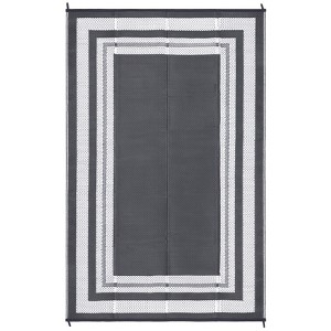 Waterproof Outdoor Rug – Reversible Plastic Straw Mat for Patio, RV, Camping, Porch, Deck, Balcony - 1 of 4