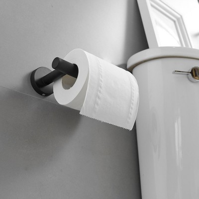 Matte Black Stainless Steel 4-Piece Bathroom Hardware Set