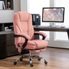 Okak Massage Office Chair with 6 Vibration Points, Heated Desk Chair with Reclining Back and Adjustable Height, Swivel Chair for Study, Office - 3 of 4