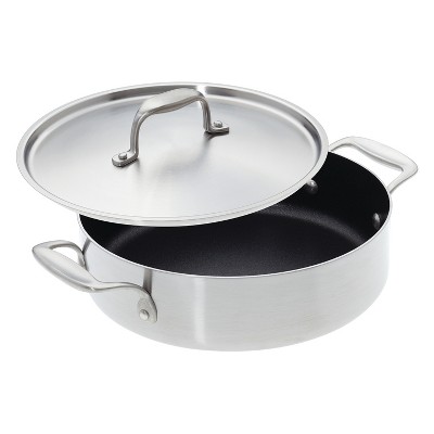 American Kitchen Cookware Nonstick 10 Inch Covered Casserole Pan