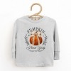 Coquette Pumpkin Patch Girly - Toddler Long Sleeve Graphic Tee and Youth Long Sleeve Graphic T-Shirt - 2 of 3