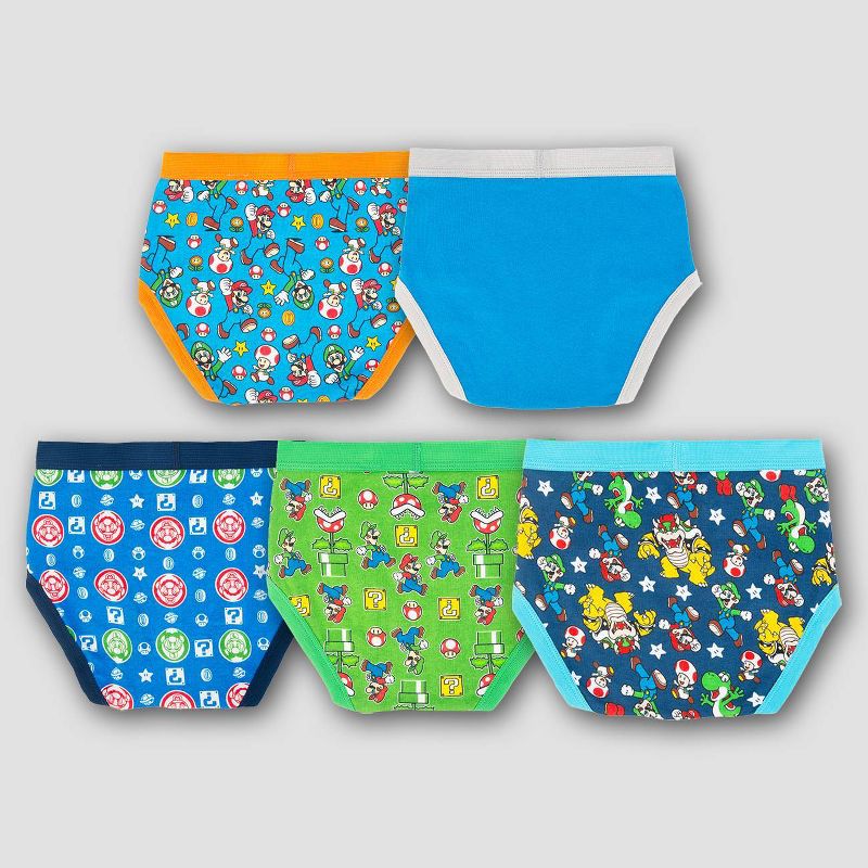 Boys' Mario 5pk Underwear, 2 of 5