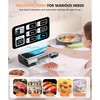 Aoibox Portable Vacuum Sealer Machine with One-Touch Open Lid, Detachable&Easy to Clean,Space-Saving Vertical Design,Powerful Suction for Food Storage - 4 of 4