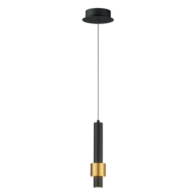 ET2 Lighting Reveal 1 - Light Pendant in  Black/Gold
